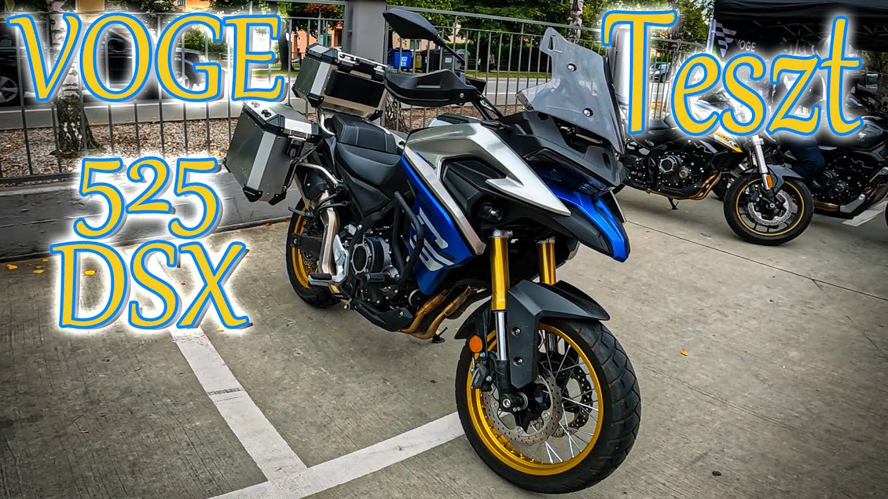 VOGE 525 DSX - motorteszt !