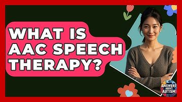 What Is AAC Speech Therapy? - Answers About Autism