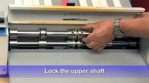 Mini Quick-feed - Spine and Hinge Set Up with Voiceover