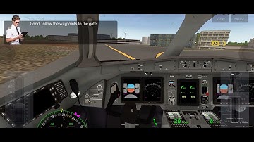 ATR 42 | Landing and Taxiing | Cockpit View | Qualifying Exam License B | Airline Commander