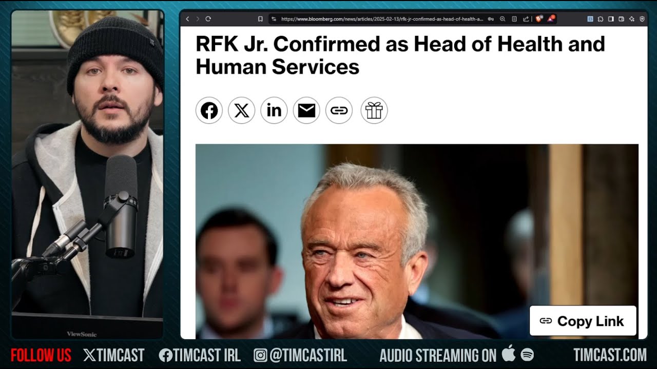 RFK JR CONFIRMED, Senate Confirms RFK As HHS Secretary In MASSIVE Win For Trump & MAHA