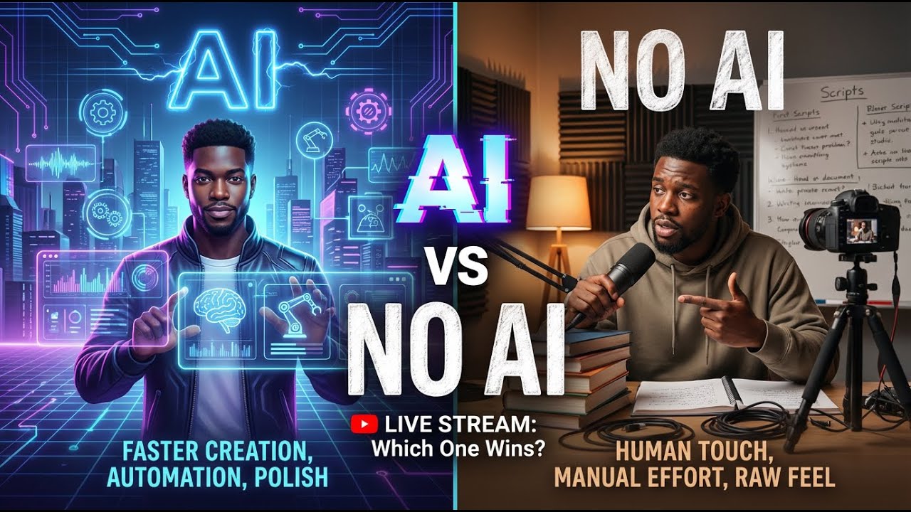 AI or No Way? A Content Creator’s Debate | The Stream Show