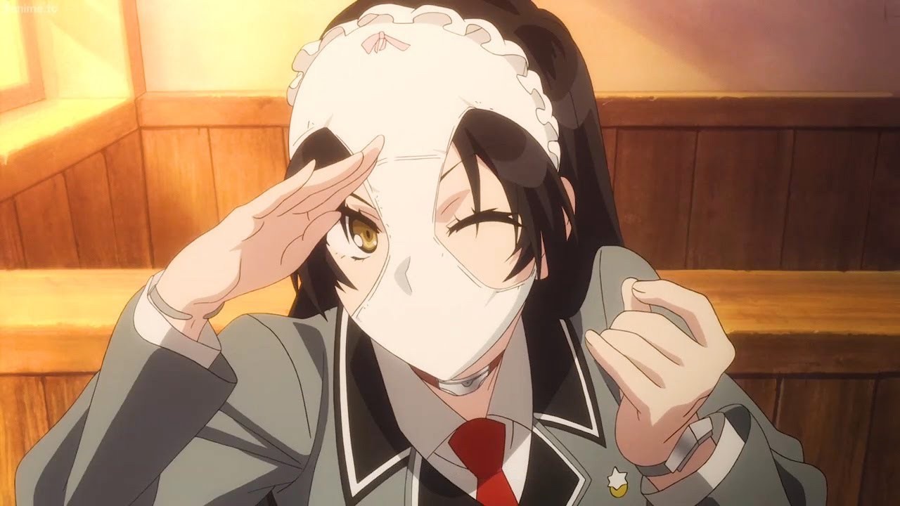 下ネタという概念が存在しない退屈な世界 最高の瞬間 1 危険なマスクをかぶった犯罪者 Shimoneta 15 Mag Moe