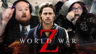WORLD WAR Z (2013) | MOVIE REACTION *First Time Watching*
