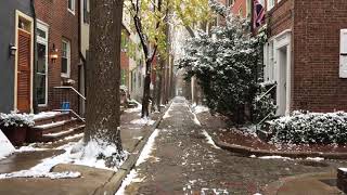 Quince St in the Snow