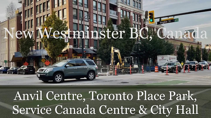 New Westminster, BC Canada | Anvil Centre, Toronto Place Park, S.C. Centre & City Hall - Oct 6, 2022