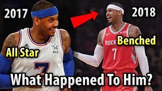 Where Is Carmelo Anthony Now? From All Star To OUT OF THE NBA In Less Than 2 Years?