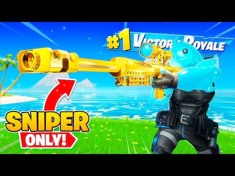 The *SNIPER* Only CHALLENGE IN FORTNITE!