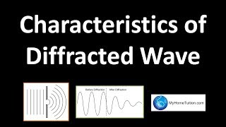 Characteristics of Diffracted Wave | Physics