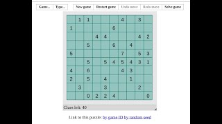 Tips and Tricks on Simon Tatham's Puzzle: Mosaic