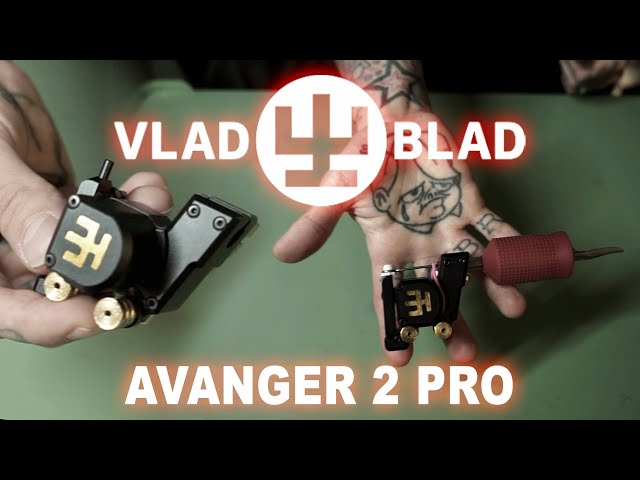 ほぼ未使用ですVlad Blad Avenger 2 Pro タトゥーマシン