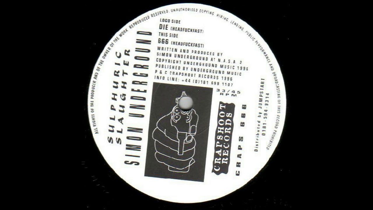 Simon Underground - 666 - Crapshoot ‎– CRAPS 666