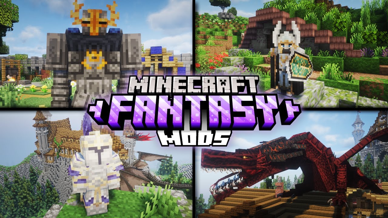 Топ-10 фэнтезийных модов для Minecraft (2026)