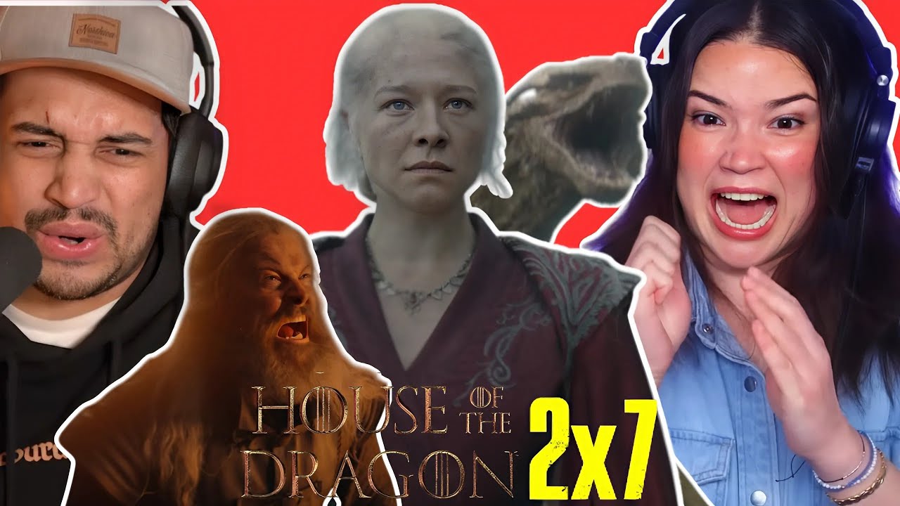 HOUSE OF THE DRAGON 2X7 FAN REACTION MASHUP | 'THE RED SOWING' | GAME OF THRONES FAN REACTION | 2X07