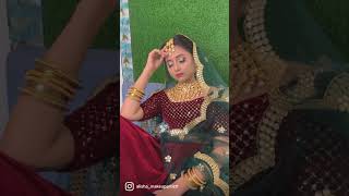 Wedding Look Alisha Makeup Artist Makeuphairstyle Creative Makeup Video Bridal Masti