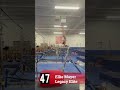 R5 Challenge Series: Cast Handstand Holds- Ellie Mayer, Legacy Elite #gymnasticschallenge #shorts