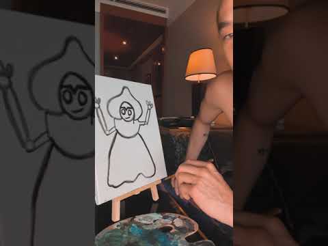 Aoki's 2nd Watercolor | The Flatwoods Monster