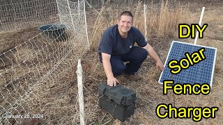 DIY Solar Fence Charger #zareba #premier1 #noco by Nature's Cadence Farm 276 views 3 months ago 9 minutes, 29 seconds