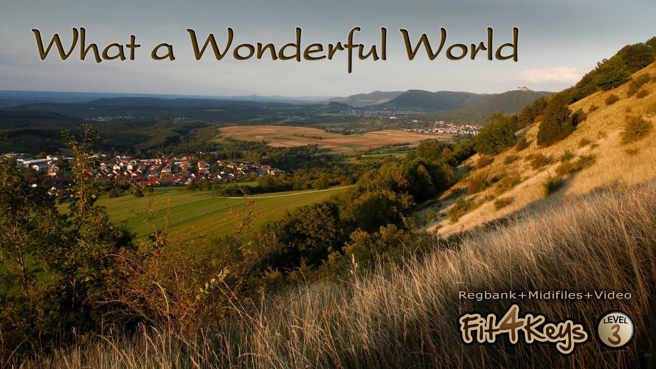 What a Wonderful World - Fit4Keys - Soundwonderland