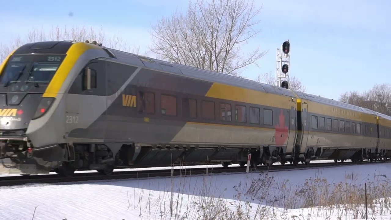 VIA en direction de l'ouest