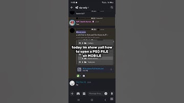 How To Open A PSD File On Mobile?? #design #psd #file #freedesign #roblox #ibispaintx #photopea