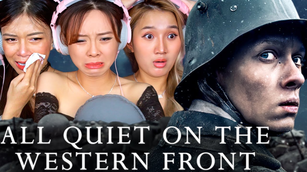 Asian Girls React | All Quiet on the Western Front | First Time Watch