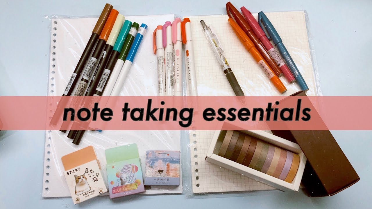 NOTE TAKING ESSENTIALS -indonesia - YouTube