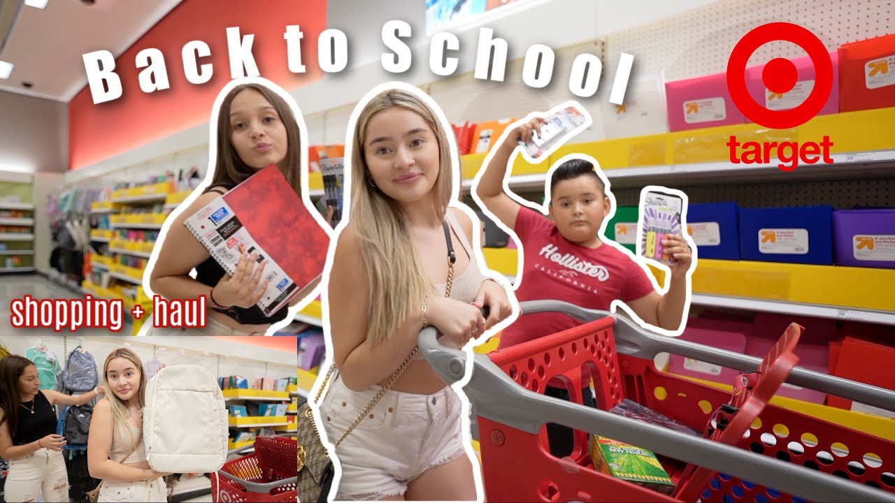 Taking my siblings BACK TO SCHOOL shopping