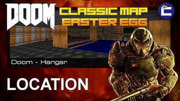 DOOM | CLASSIC MAP EASTER EGG | HANGER