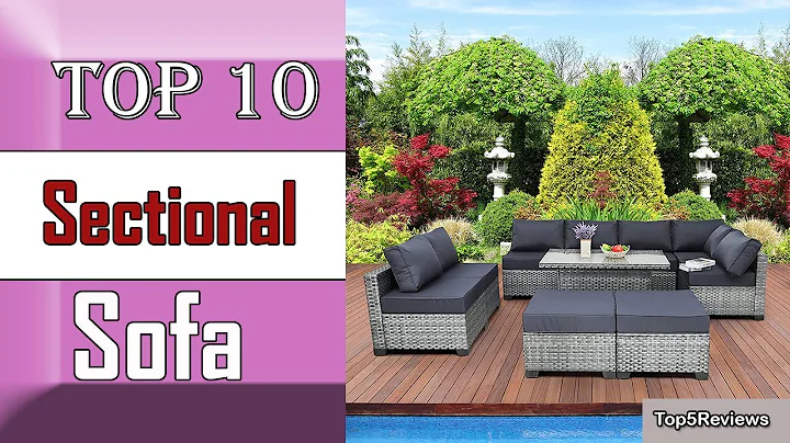 ✅ 10 New Models of Outdoor Sectional Sofas, New Styles, and More
