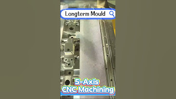 5-axis machining can create complex parts better than 3-axis or 4-axis machining. #5axismachining