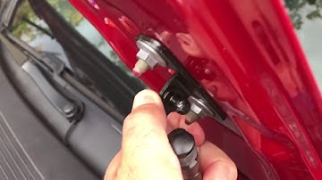 Upgrade the front trunk struts in the Tesla Model 3 - frunk opens more easily
