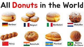 Every Donut Around The World Explained in 9 Minutes