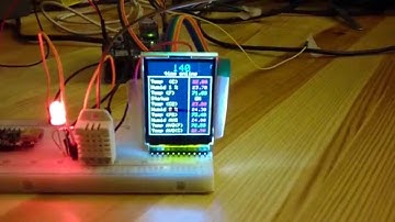 pt.4 Arduino climate control - sd card logging - TFT screen refresh