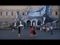 Rome Virtual Tour. From Piazza Farnese to Piazza Navona. ITALY Slow TV | Test 6K HDR