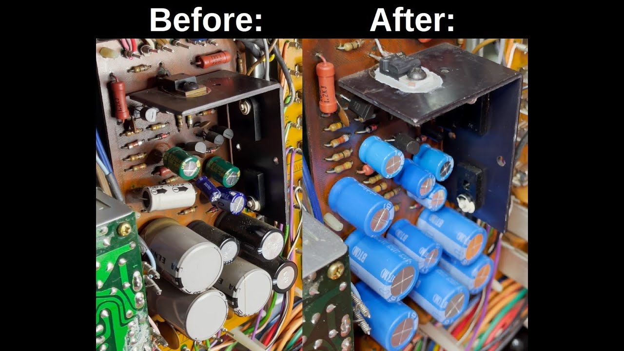 Repairing a Vintage Pioneer SX-1010 Receiver: Power Supply and