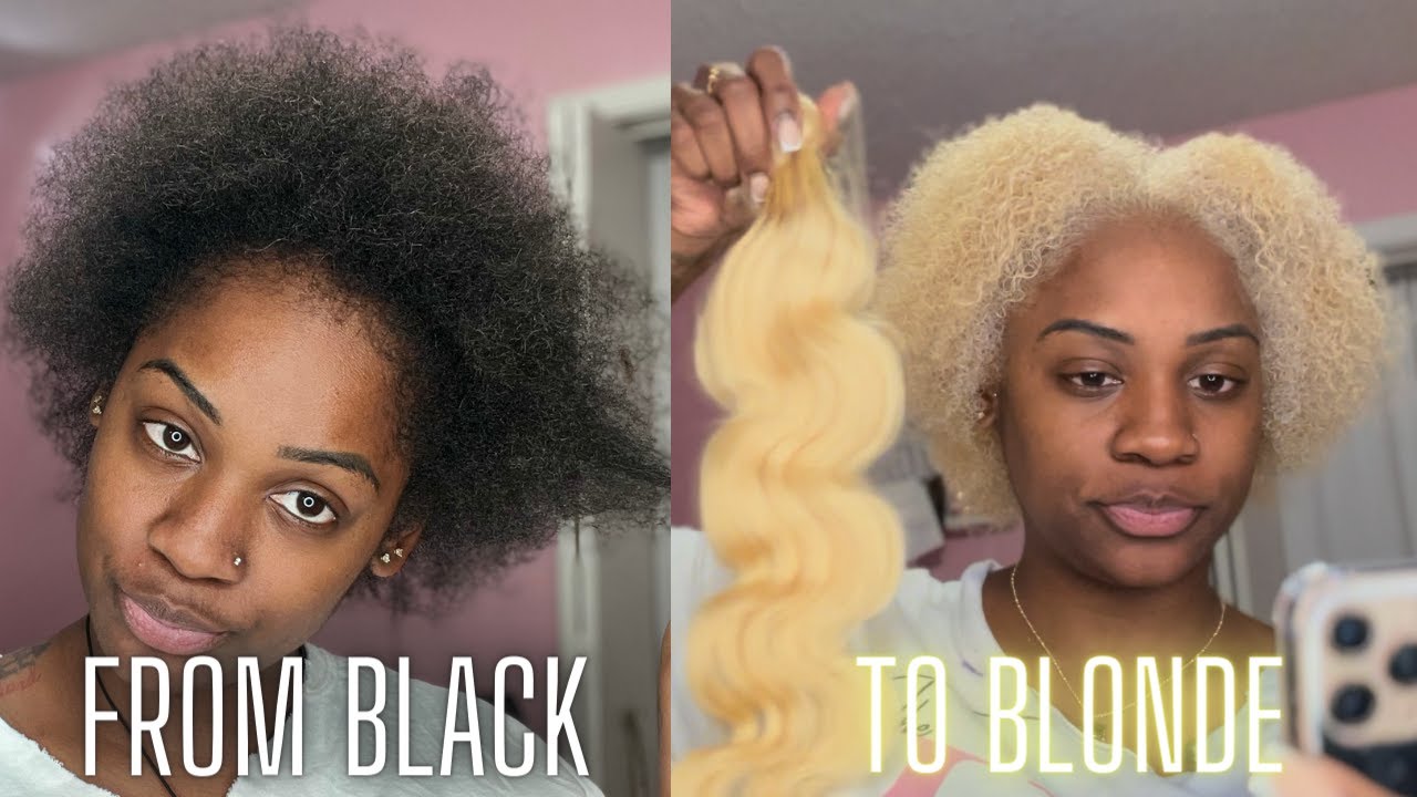 DIY How I Bleached My Hair From Black To Blonde Safely Bleaching My