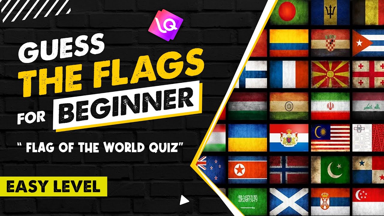 Guess Country's Flag Quiz Easy Level YouTube