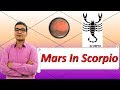 Mars In Scorpio (Traits and Characteristics) - Vedic Astrology