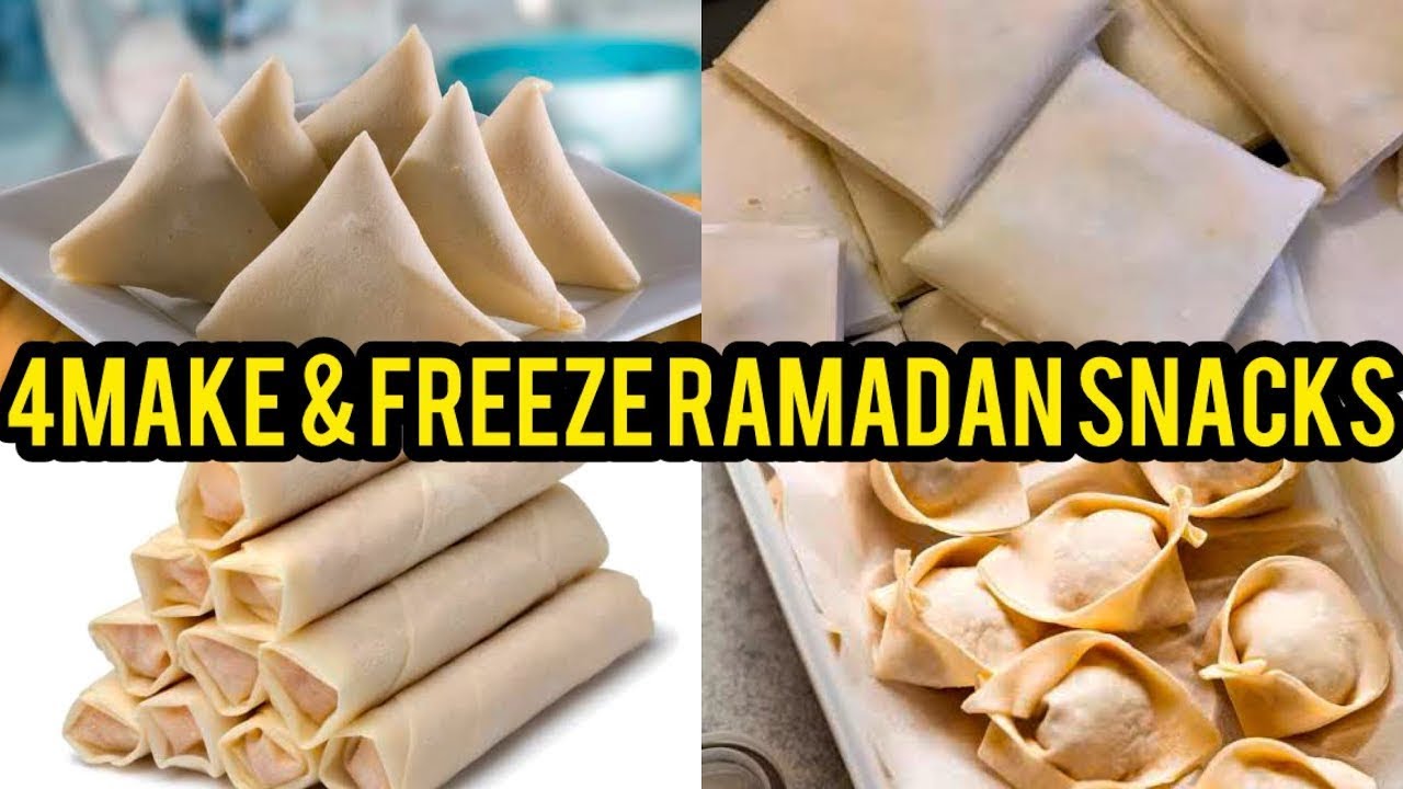 4 Make & Freeze Iftar Snacks | Budget Friendly Recipes | Ramzan Special Recipes | Evening Snacks