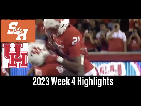 Sam Houston Vs Houston Highlights | College Football Week 4 | 2023 College Football Highlights