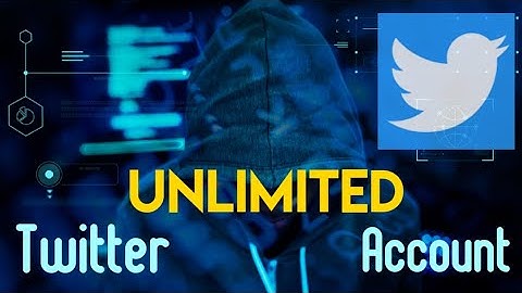 how to create unlimited twitter account without phone number free account create