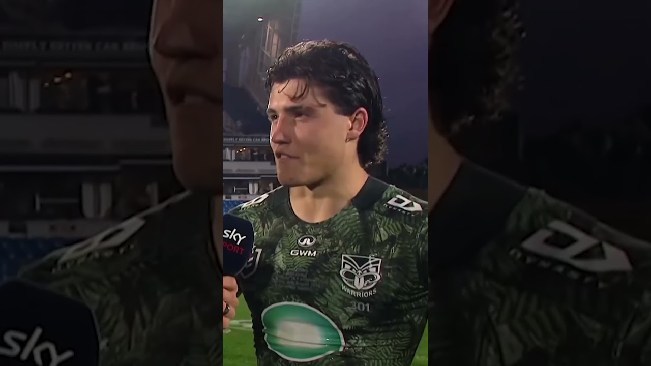 A moment for the hair #nrl #jettcleary #warriors #nz