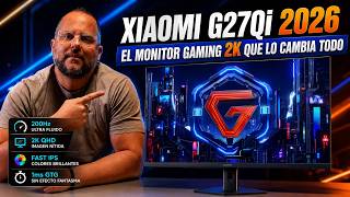 🎮 Xiaomi G27Qi 2026: 2K, 200 Hz, and 1 ms for next-level gaming