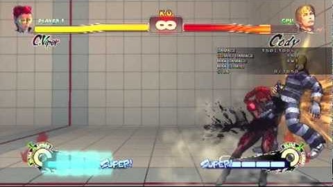 SF4 Series Combo Challenge 2: C.Viper