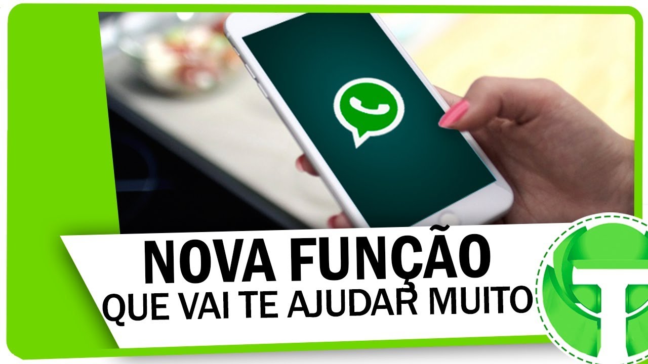 Nova função do WHATSAPP é SUPER ÚTIL e pode te ajudar MUITO! - YouTube