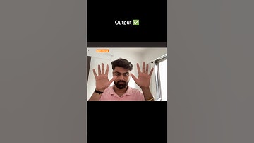 Hand recognition using opencv ✅ #python #opencvpython #ai #computerscience