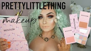 PRETTY LITTLE THING MAKEUP REVIEW & TUTORIAL