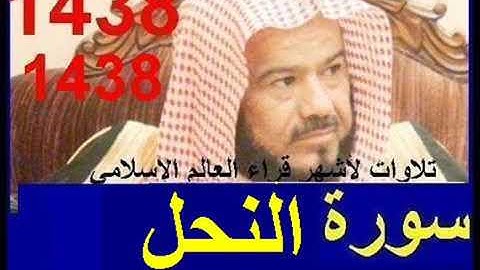 سورة النحل تلاوة خاشعة ومبكية للشيخ محمد المحيسني تراويح رمضان 1438 قران Quran