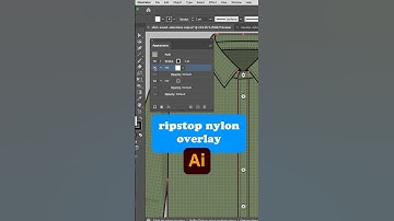 Ripstop Nylon Texture Pattern in Illustrator #illustrator #tutorial #patterndesign